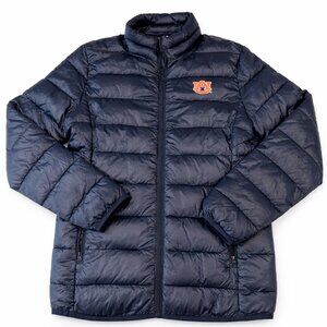 Auburn Tigers Puffer Jacket Men' S Navy Fanatics Full Zip Quilted Coat War Eagle